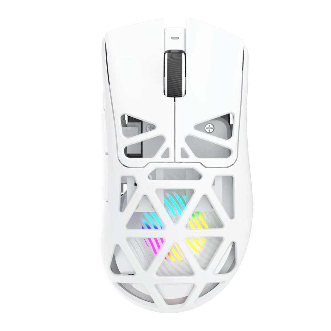 AULA SC620 Kabellose Gaming Maus,BT5.0/2.4G/USB-C,mit PixArt PAW3311-Sensor,12000DPI,8KHz,Feuertaste