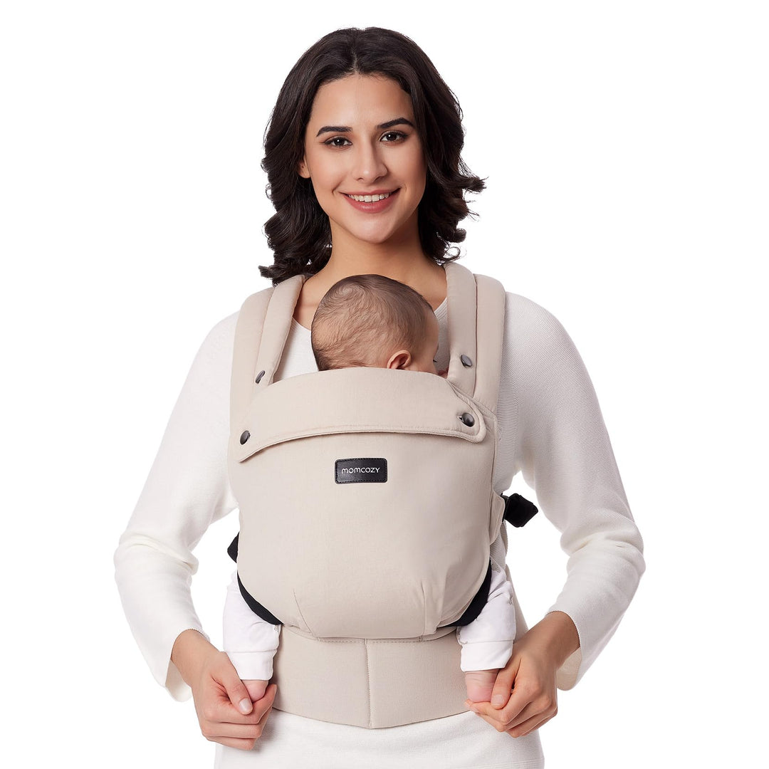 Momcozy Babytrage – Baby Carrier für Kleinkind (3-24 Monate) · Ohne Einsätze · Ergonomische M-Trage