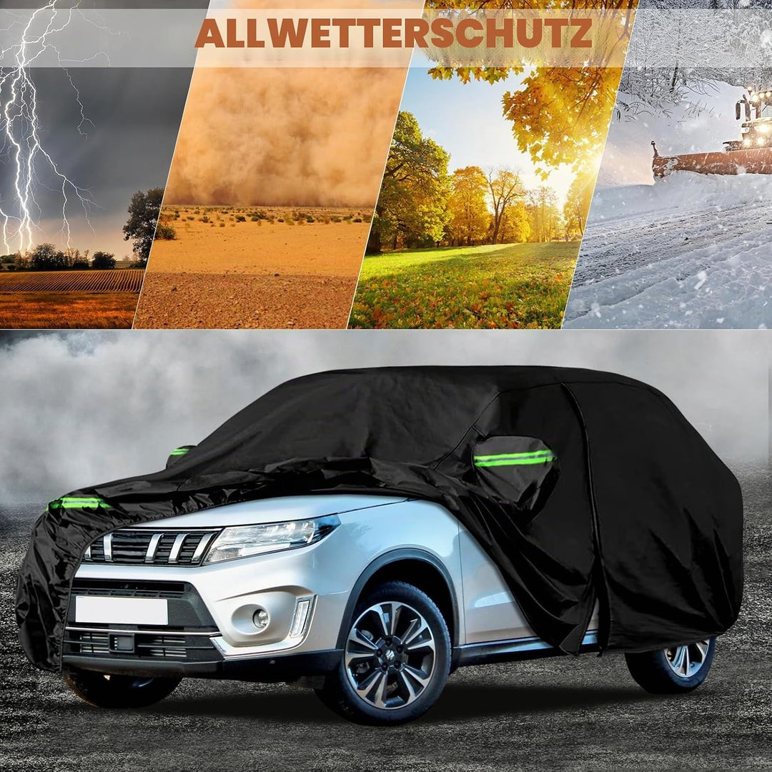 Autoabdeckung Wasserdicht Passend für Suzuki Vitara 2015-2025, Atmungsaktiv Vollgarage Autoplane für