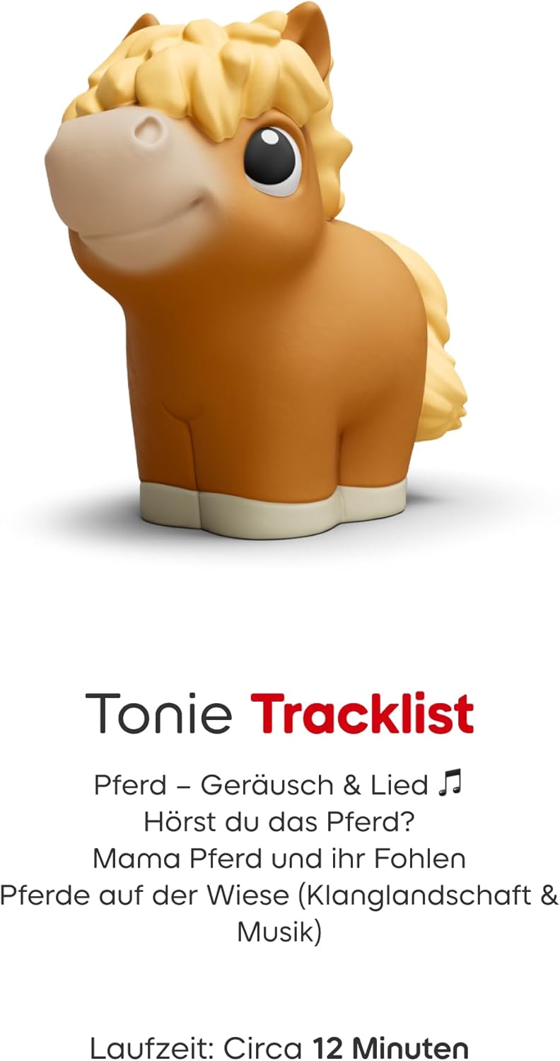 tonies Hörfigur für Toniebox, My First Bauernhof Set, Bauernhoftiere entdecken für Kinder ab 1 Jahr,