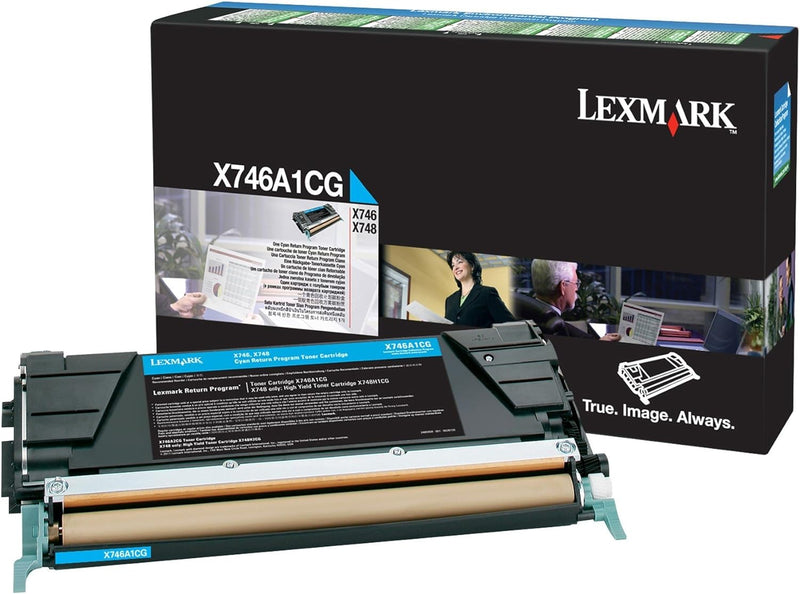 LEXMARK PB Toner X746,X748 7000 Seiten, cyan, cyan