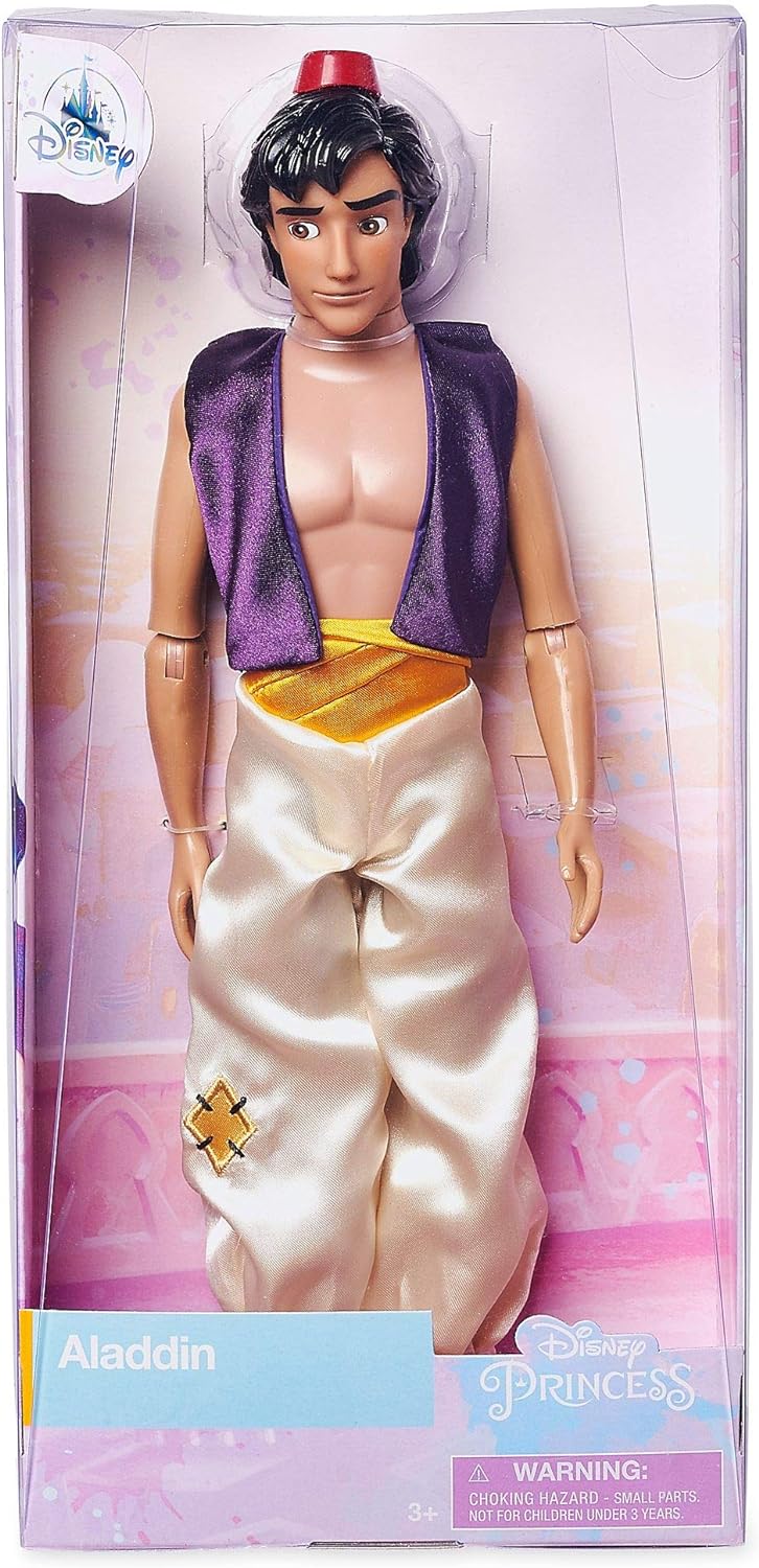Disney Official Store Aladdin Klassische Puppe 30cm gross Boxed Spielzeug