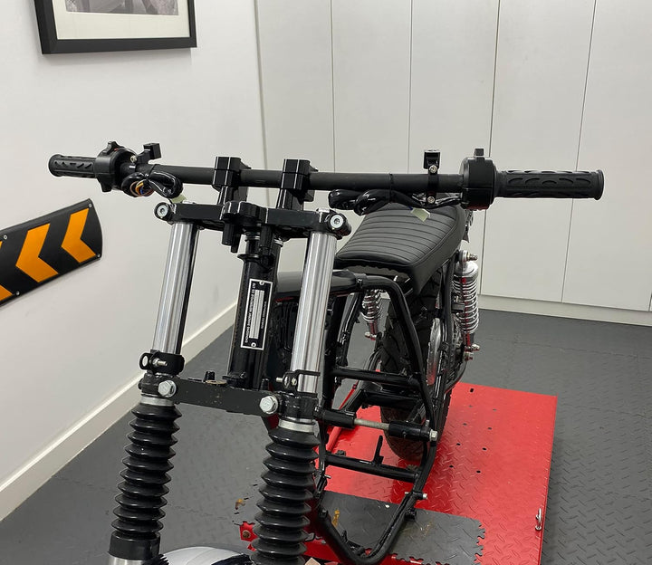 Schwarz Motorrad griffe griffe - Weiches Silikon Gummi für 7/8" 22mm Lenker - hochwertig