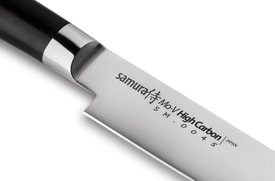 Samura Profi Tranchiermesser ultra-scharf, gross, aus japanisch AUS 8 Edelstahl, 23 cm Klinge, mit G