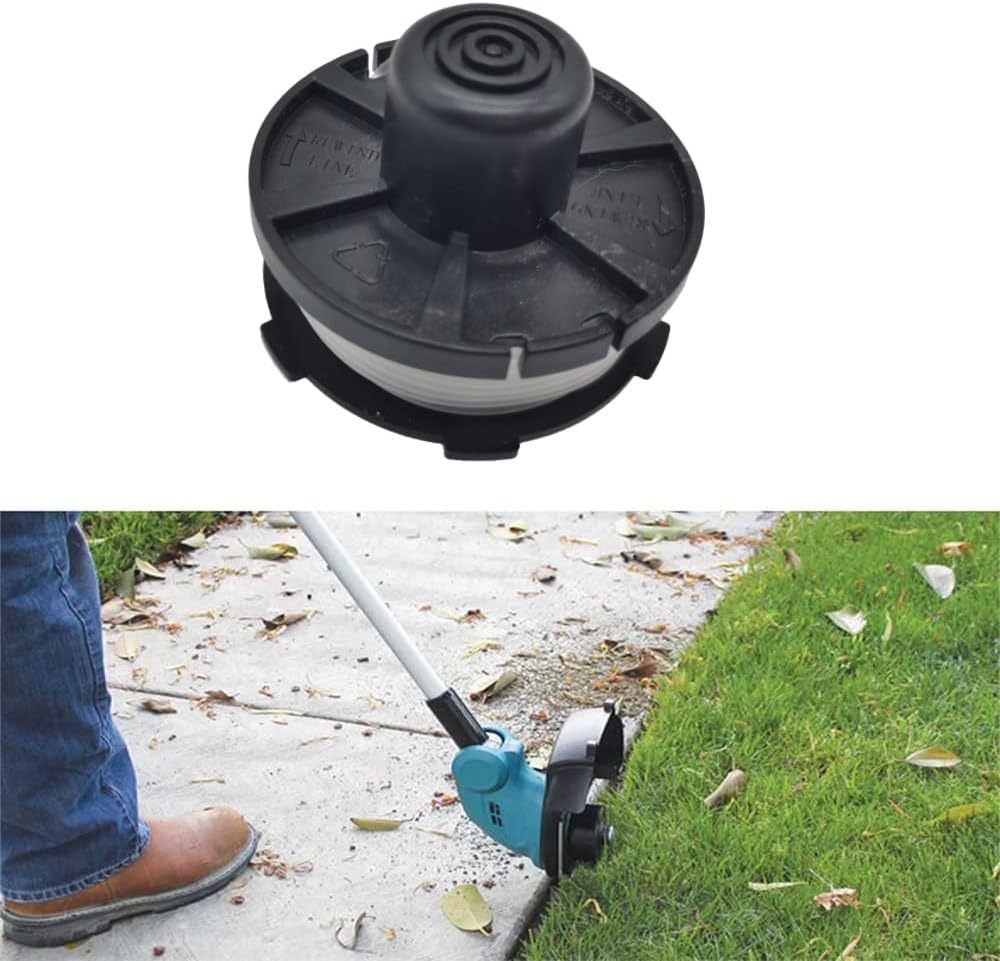 3 Stück Gewindeleitungsspulen und 1 Spulenabdeckung für Makita DUR141 DUR181RF DUR181Z DUR181 DUR180