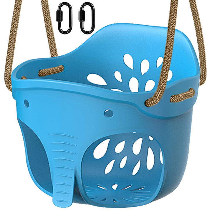 BeneLabel Schaukel Kinder, Indoor Outdoor Babyschaukel Weichen Gummi Schaukelsitz Spielplatz Gartens