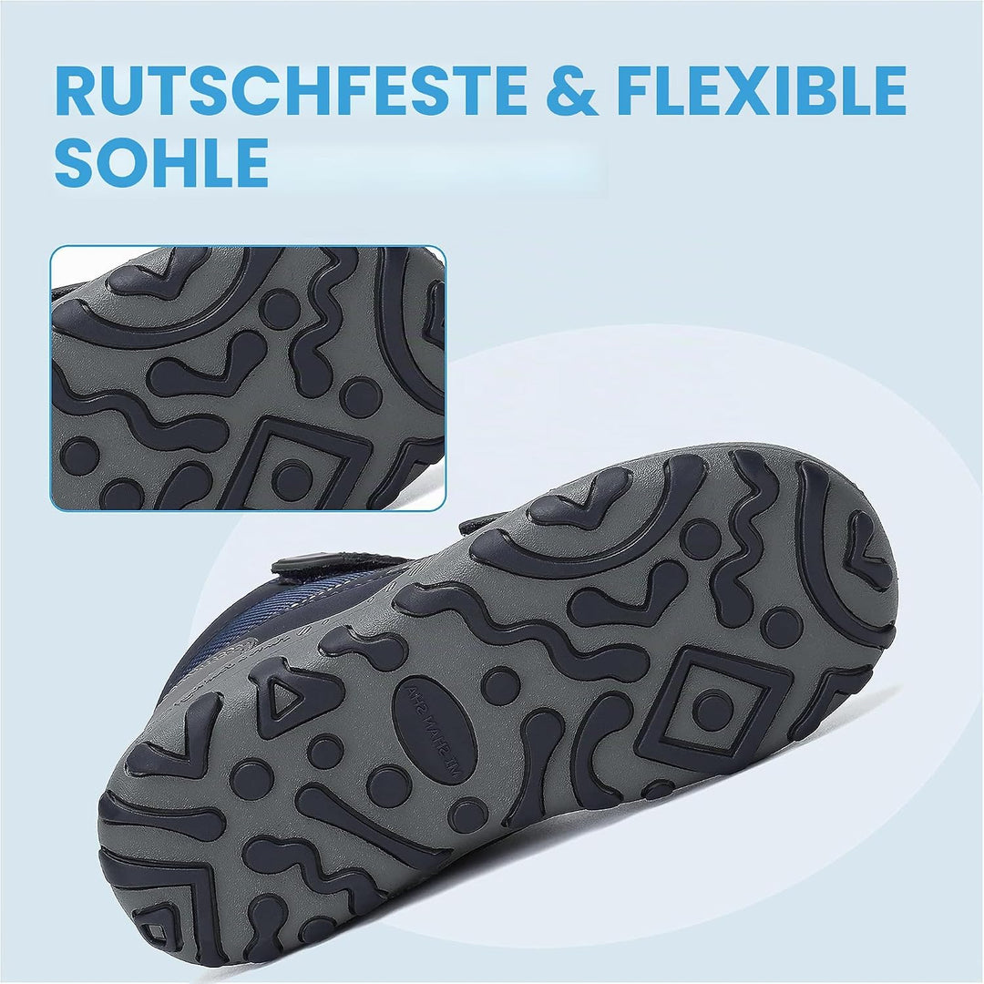 Mishansha Kinder Wanderschuhe rutschfest Leicht Trekking Wanderstiefel für Jungen Mädchen Gr.24-38 K