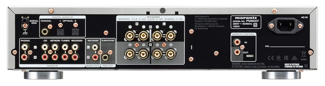 Marantz PM6007 Verstärker, integrierter Verstärker mit digitaler Konnektivität, analoge koaxiale und