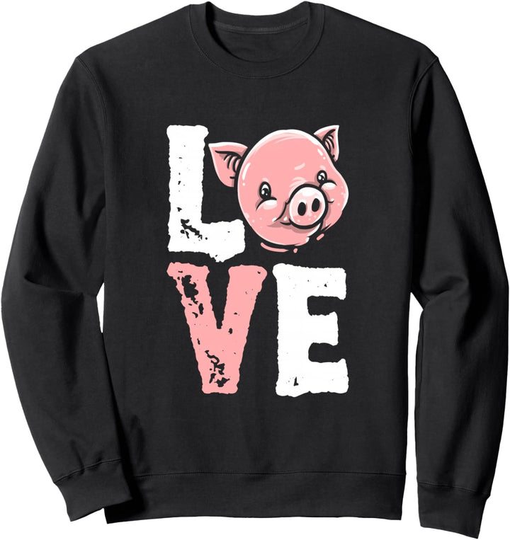 Landwirt Schweinebauer - Bauer Schweinchen Ferkel Schwein Sweatshirt
