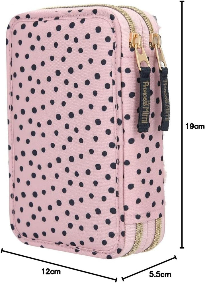 Depesche 11876 Princess Mimi 2-fach Federtasche Katze Fell