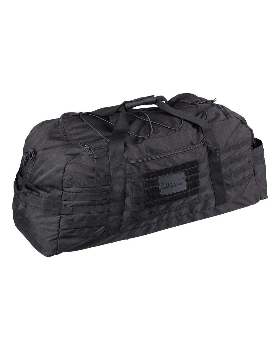Mil-Tec Combat Fliegertasche Einheitsgrösse Schwarz, Einheitsgrösse Schwarz