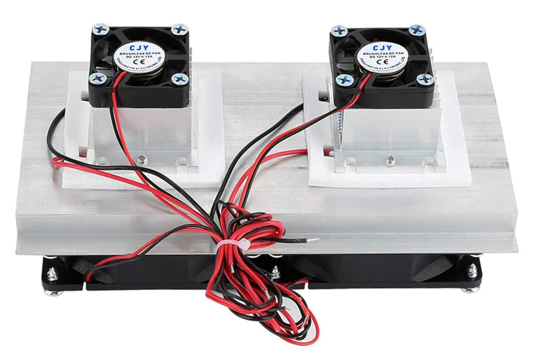 Lsgoodcare DC 12V DIY Thermoelektrisches Peltier-Kühlsystem Halbleiter-Kühler-Kühlkörper-Bausatz, 2