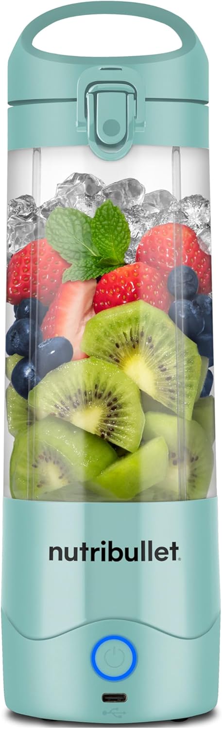 nutribullet Stabmixer, Stabmixer, 475ml BPA frei, Mini-Mixer, Multifunktionsmixer, USB-C Ladegerät,