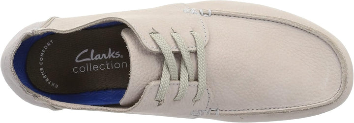 Clarks Herren Shacrelite Low Oxford 44.5 EU Stone Nubuck, 44.5 EU Stone Nubuck