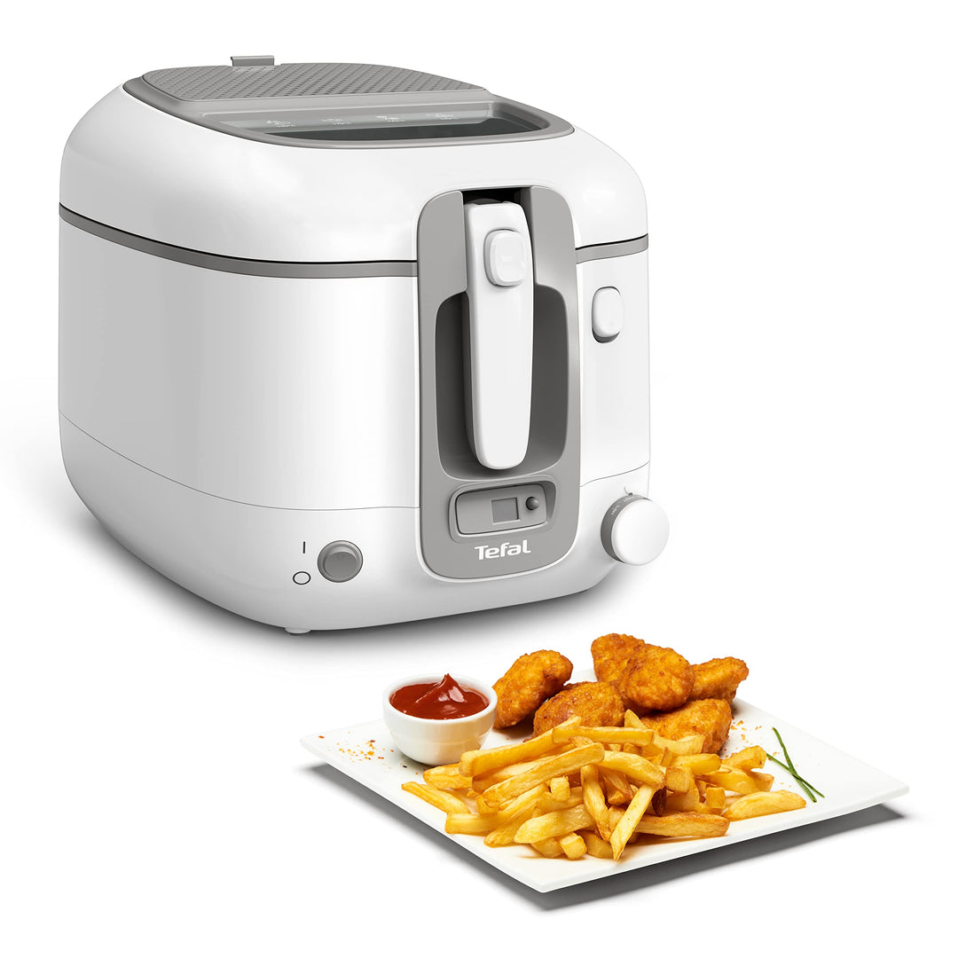 Tefal FR3141 Super Uno Fritteuse | Thermogehäuse | bis zu 1,2 kg Fassungsvermögen | digitaler Timer