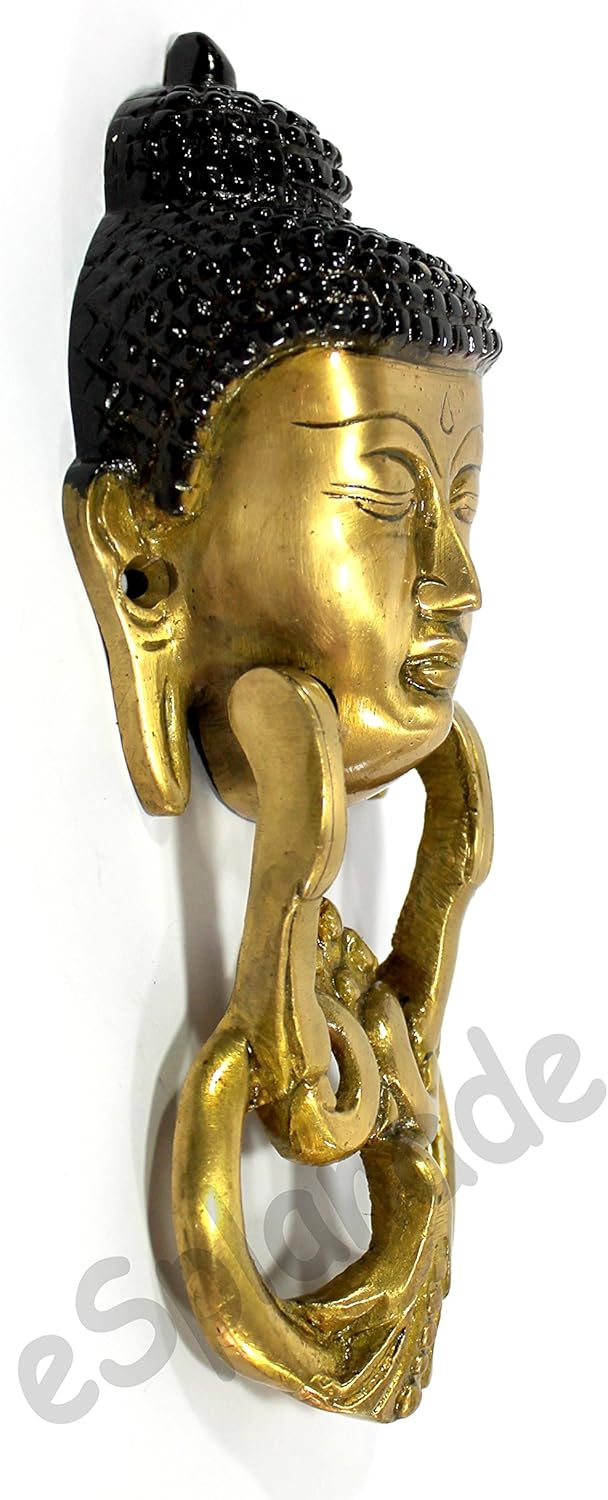 eSplanade Zahlungs-Management Bronzepferdekaninchen-Ren-Elefantklopfer Buddha Mehrfarbig, Buddha