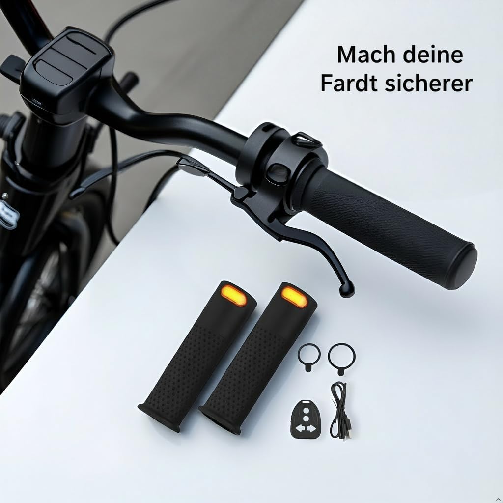 Lenkergriffe für Elektroroller mit linker und rechter Blinkerlampe für Xiaomi Pro 1S Pro 2 Mi3 Silik