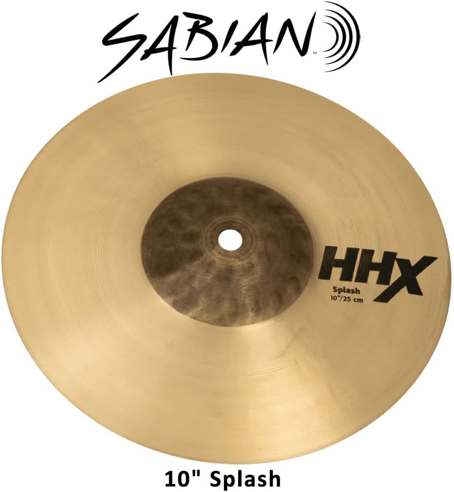 Sabian 10" HHX Splash 10 Inch Splash, 10 Inch Splash