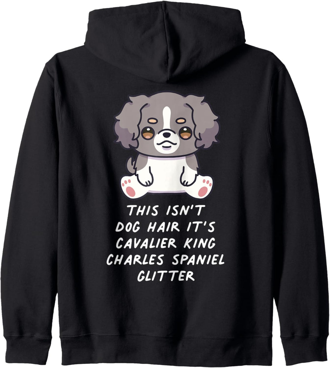 This Isn't Dog Hair Cavalier King Charles Spaniel Glitter Kapuzenjacke