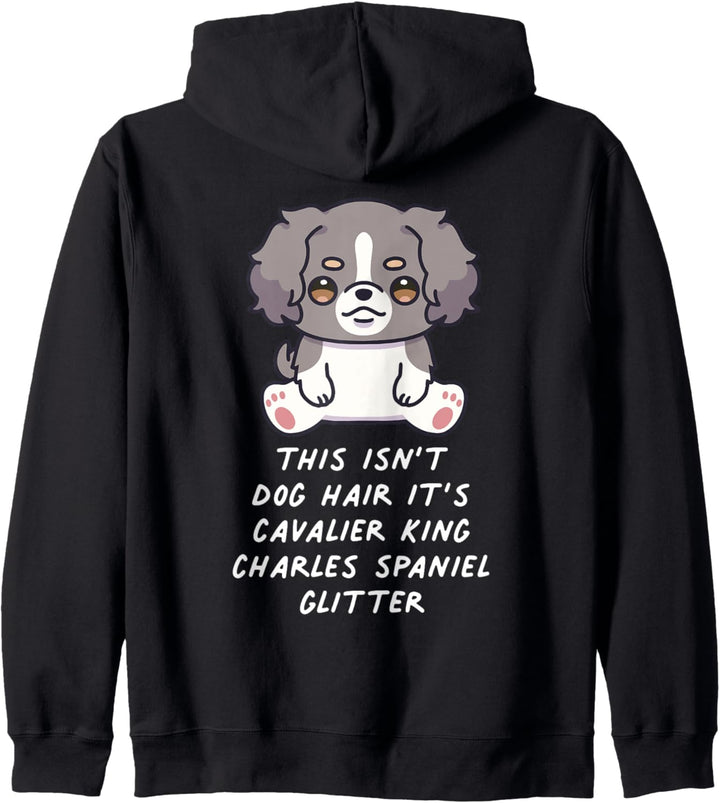 This Isn't Dog Hair Cavalier King Charles Spaniel Glitter Kapuzenjacke