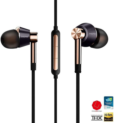 1MORE Triple-Driver Kopfhörer, Kabelgebundene In Ohr Hi-Fi Ohrhörer mit High Resolution, Audio Stere