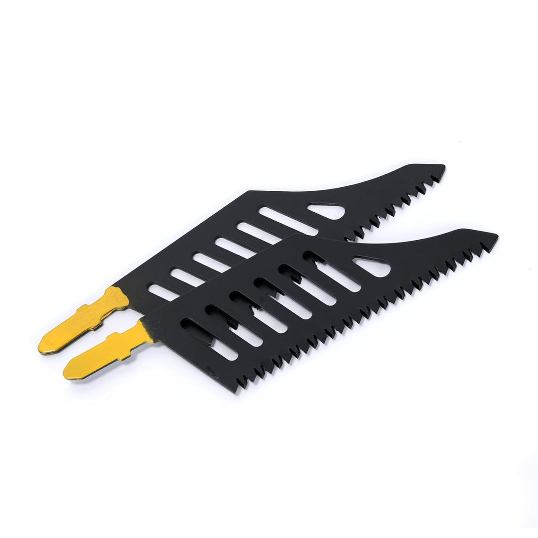 Ruimou 5 Stück T-Schaft Stichsägeblätter Kompatibel mit BoschT142HB Kompatibel mit Dewalt (11 TPI)