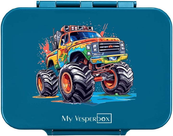 My Vesperbox® Brotdose für Kinder mit Fächern [BIA] - Lunchbox mit Trennfächern - Bento Box - Jausen