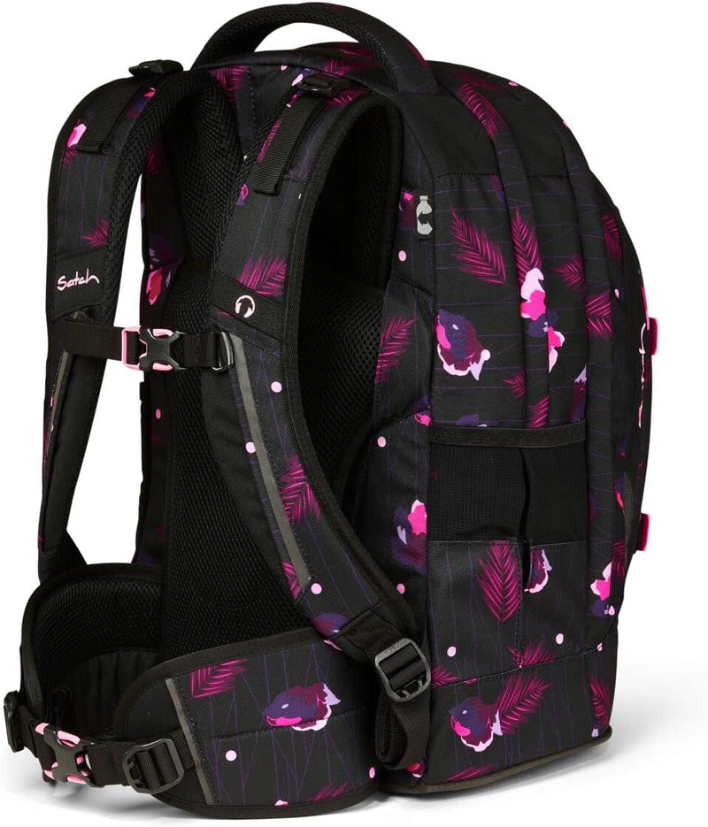 satch Pack Schulrucksack Set 3tlg. mit Sporttasche und Schlamperbox Mystic Nights, Mystic Nights