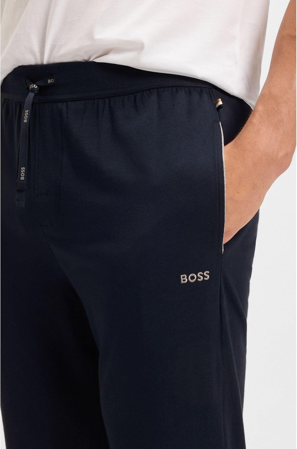 BOSS Herren Mix&Match Pants Jogginghose aus Stretch-Baumwolle mit Logo-Stickerei Apparel Einheitsgrö