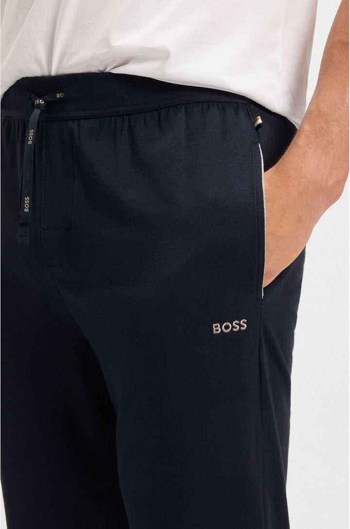 BOSS Herren Mix&Match Pants Jogginghose aus Stretch-Baumwolle mit Logo-Stickerei Apparel Einheitsgrö