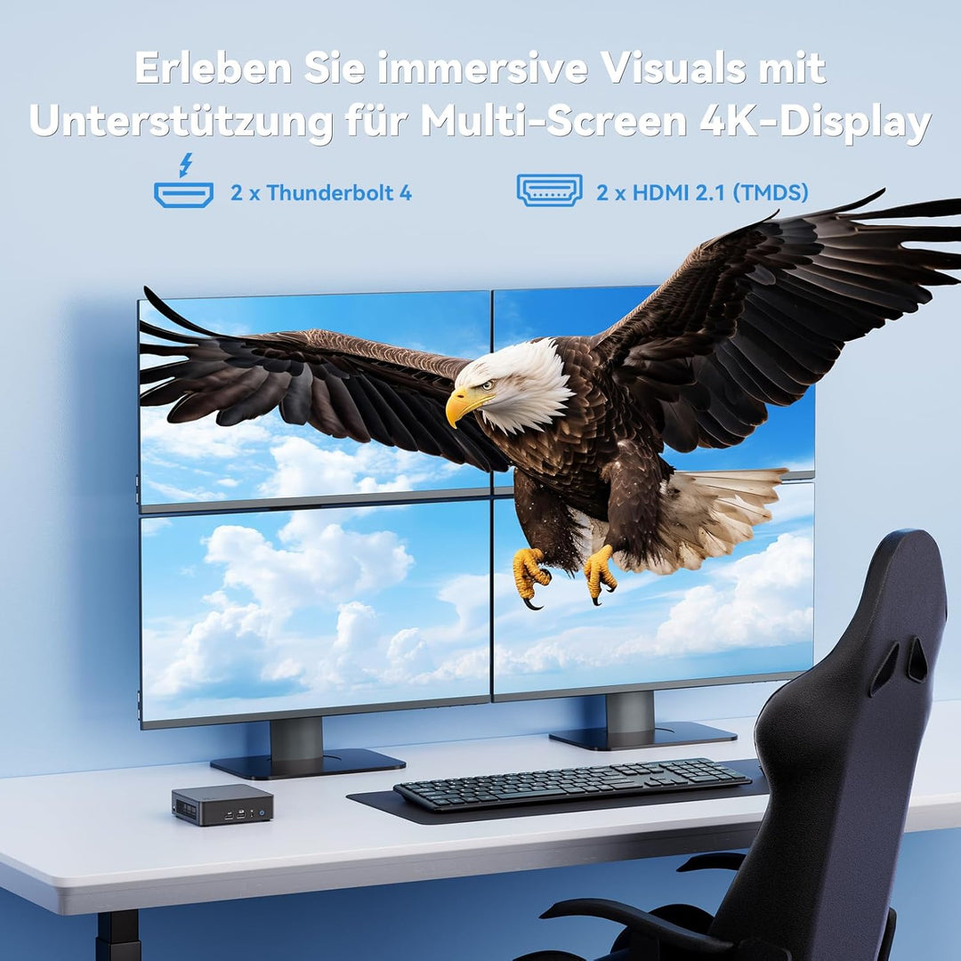 Intel NUC 13 Pro Arena Canyon Slim Mini-PC, i5-1340P, ohne RAM, ohne SSD, kein Betriebssystem, ideal