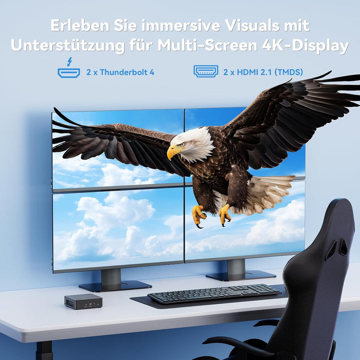 Intel NUC 13 Pro Arena Canyon Slim Mini-PC, i7-1360P, 32 GB RAM, 2 TB SSD, Windows 11 Pro für Busine