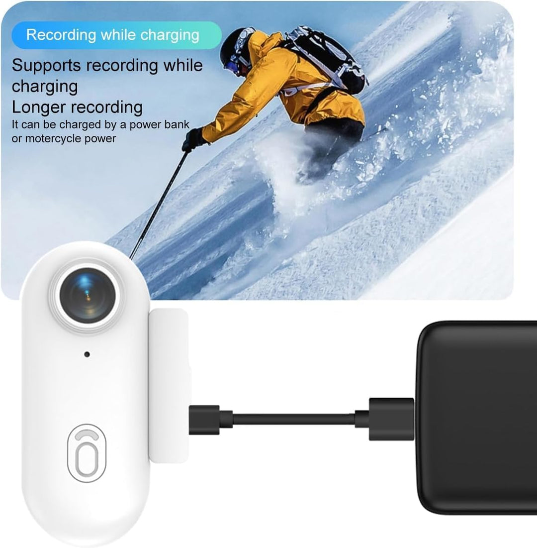 Winnes Mini Action Cam WiFi Sport Zoll Kamera HD 1080P Weitwinkel 120° IP68 Wasserdicht 30 Meter Vid