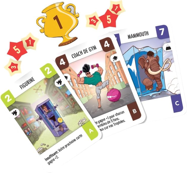 Asmodee - Z-Man Games – Challengers Beach Cup – Gesellschaftsspiele – Kartenspiele – interaktives De