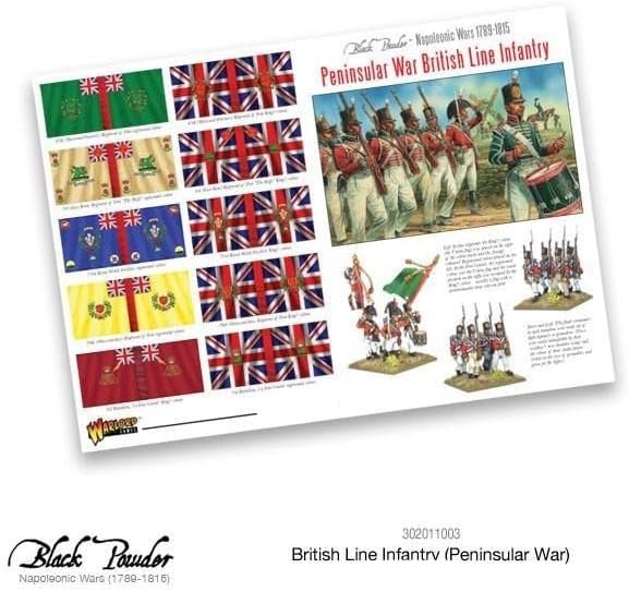 Peninsular War British Line Infantry - Black Powder