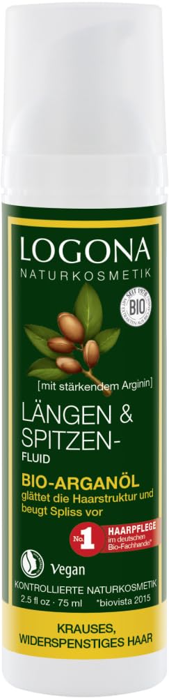 Längen und Spitzenfluid Bio-Arganöl 6 x 75 ml 450 ml (1er Pack), 450 ml (1er Pack)