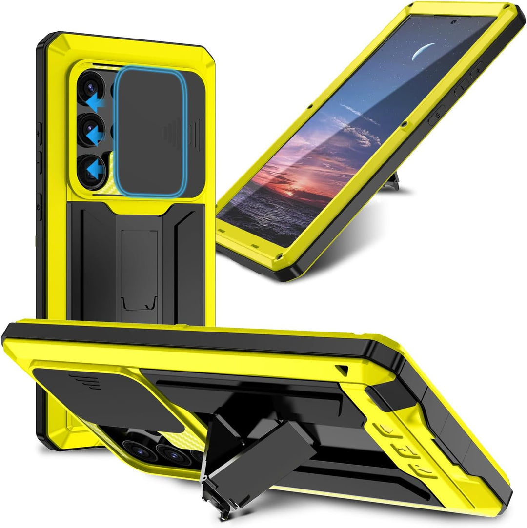 MIYIYQP Kompatibel mit Samsung Galaxy S24 Ultra 5G Handyhülle, Outdoor Powerful Hybrid Schutz stossf