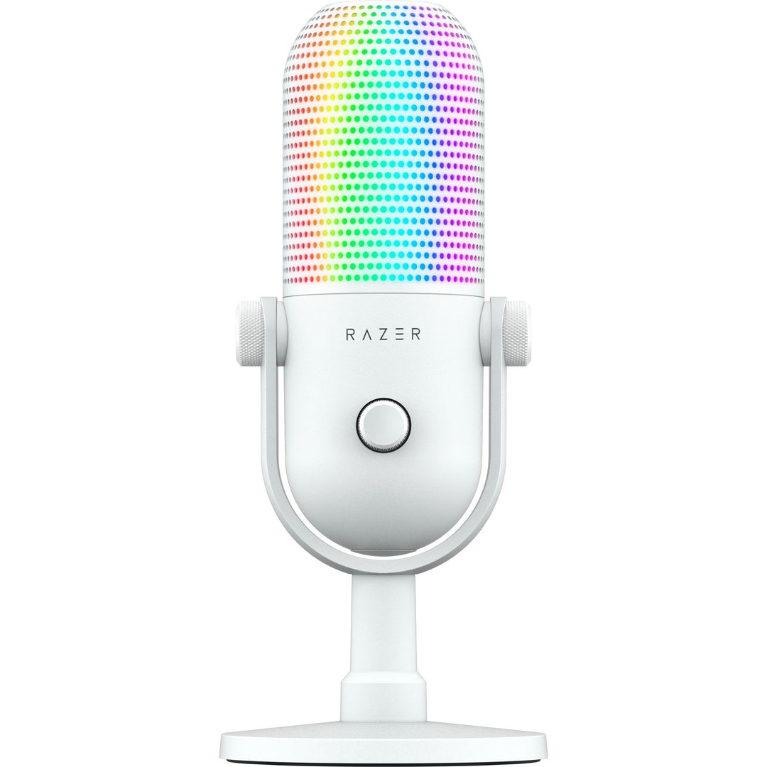 Razer Seiren V3 Chroma - RGB USB-Mikrofon - Supernieren Kondensator-Mikrofon mit Tap-to-Mute (Reakti