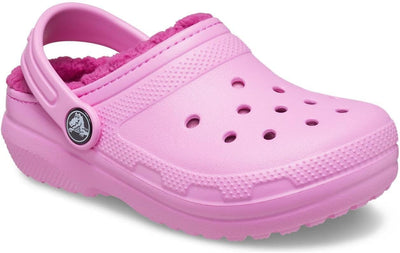 Crocs Unisex Kinder Baya Lined T Clogs 28/29 EU Taffy Pink, 28/29 EU Taffy Pink