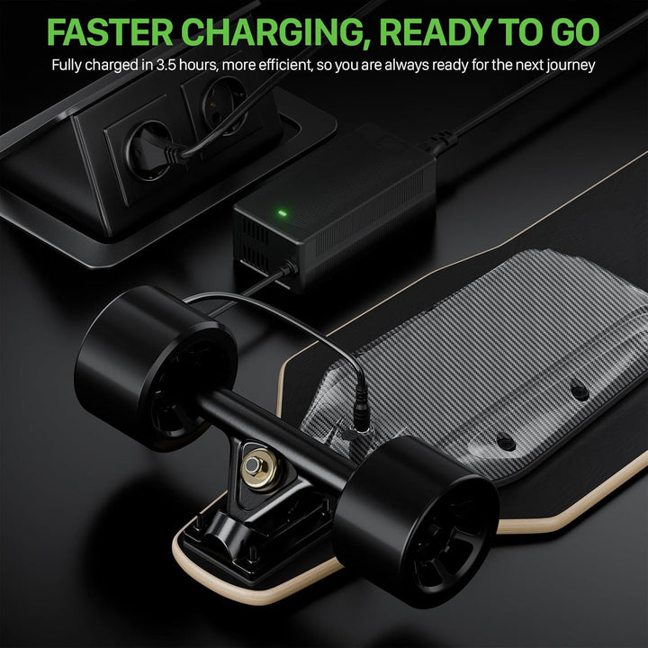 Elektro-Skateboard mit Fernbedienung für Erwachsene und Jugendliche, 2000W/1100W/900W Motor, einstel