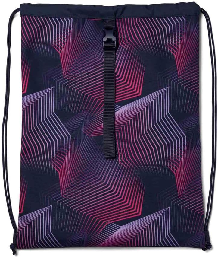 Satch Match Plus Schulrucksack Set 3tlg. inkl. Schlamperbox und Sportbeutel (Seismic PinK), Seismic