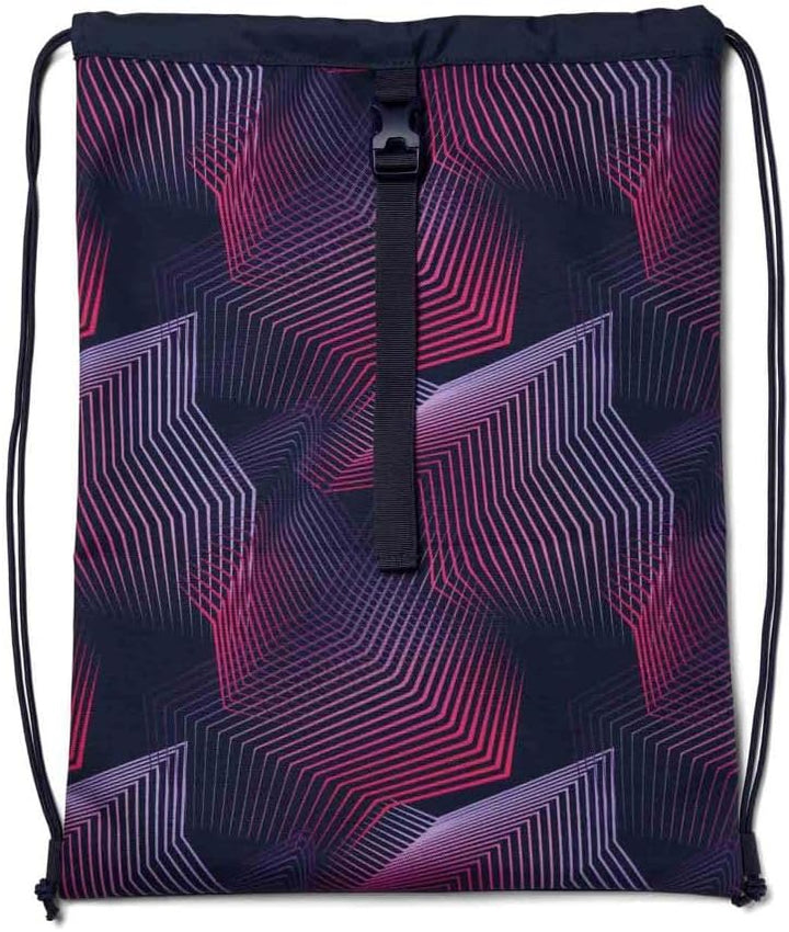 Satch Match Plus Schulrucksack Set 3tlg. inkl. Schlamperbox und Sportbeutel (Seismic PinK), Seismic