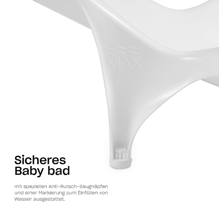 Hylat Baby Badewanneneinsatz Baby - wertvolle Badehilfe für Säuglinge und Babys von Geburt bis ca. 6