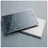 Einbau Granitfeld Bianco Christall gross für Arbeitsplatten 510 x 325 x 12 mm inklusive Edelstahlwan