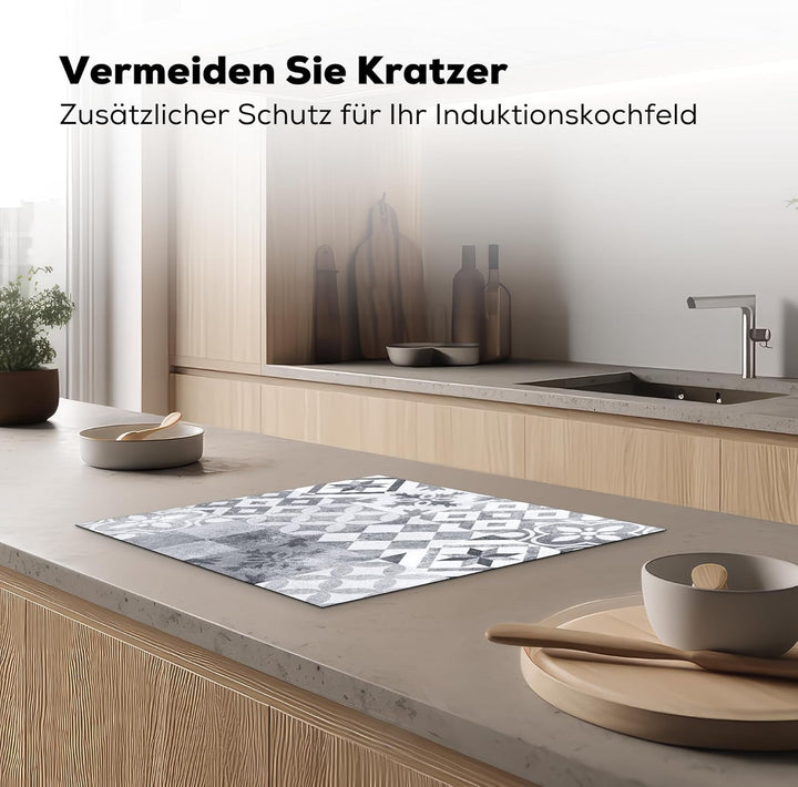 Herdabdeckplatte Einteilig 59x52 cm Küche Ceranfeld Abdeckplatte Cerankochfeld Abdeckung Induktionsk