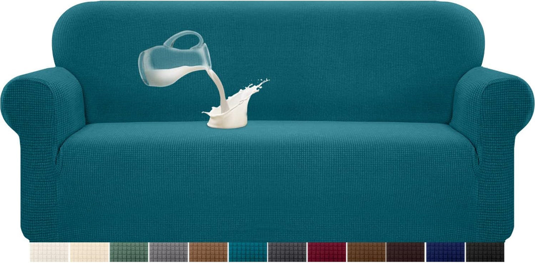 Granbest Stretch Wasserdicht Sofabezug 1 Stück Sofahusse Spandex Jacquard Elastische Couchbezug mit