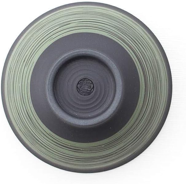 Original japanische Teekanne, Kyusu, mit 5 Becher: Nichiyobi. Integriertes Tee-Sieb aus Edelstahl. E