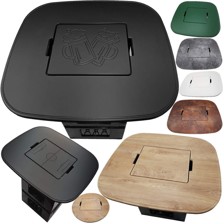 BierEx Black Friday Premium Bierkastenaufsatz Bierkisten Tisch Bierkasten Stehtisch Bierkisten Aufsa