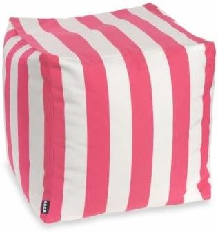 HOCK Bean Cube Outdoor Classic Streifen pink Rosa, Rosa