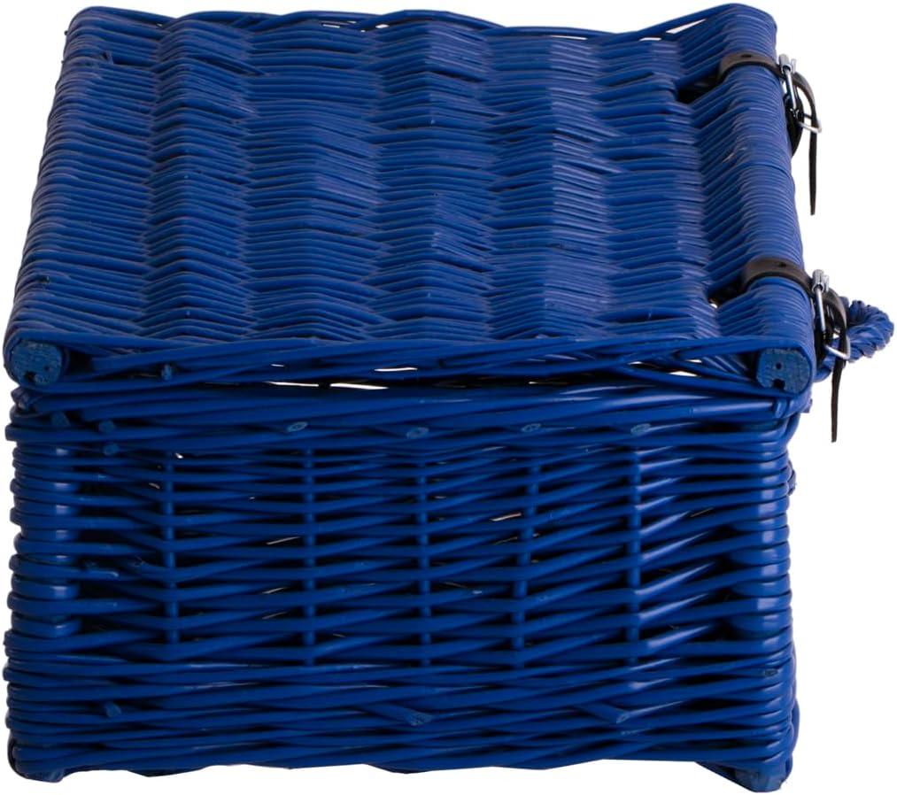 Koffer aus Weide, Aufbewahrungskorb, Stilkorb, Picknickkorb, Geschenkkorb, Dekokorb, Multifunktionsb